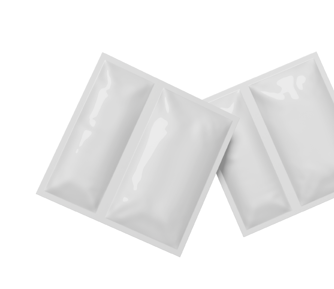 Plaquette pluri-sachets monodoses